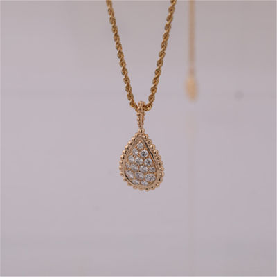 Qualität China-Luxusgoldschmuck-Fabrik-Schlange Boheme hängender M Motif Medium Necklace Hinweis JPN00554 Fabrik