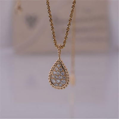 Qualität China-Luxusgoldschmuck-Fabrik-Schlange Boheme hängender M Motif Medium Necklace Hinweis JPN00554 Fabrik