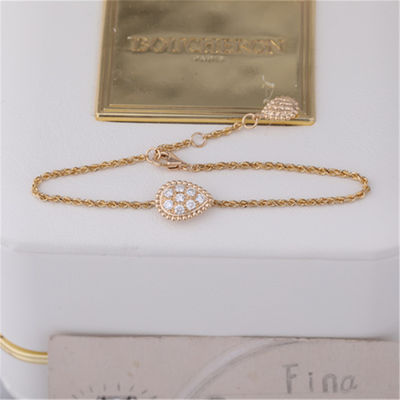 Qualität Luxusmotiv wirkliches Goldpflastern hohes Schmuck-Schlange Boheme-Armband-S mit Diamant-Hinweis JBT00365M Fabrik